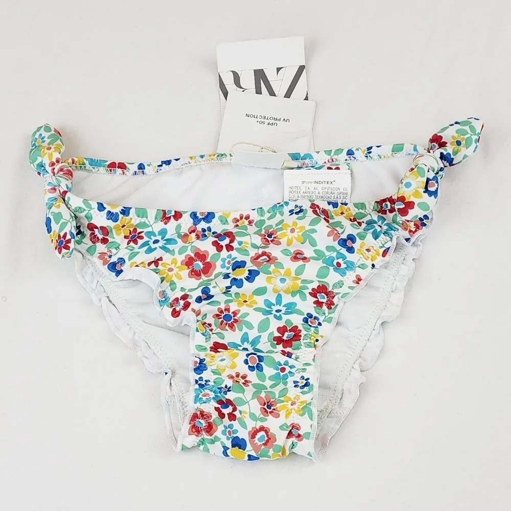Zara Floral Bikini Bottom